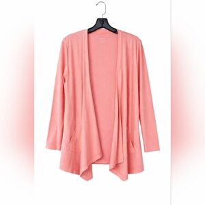 New J Jill Cascading Cardigan